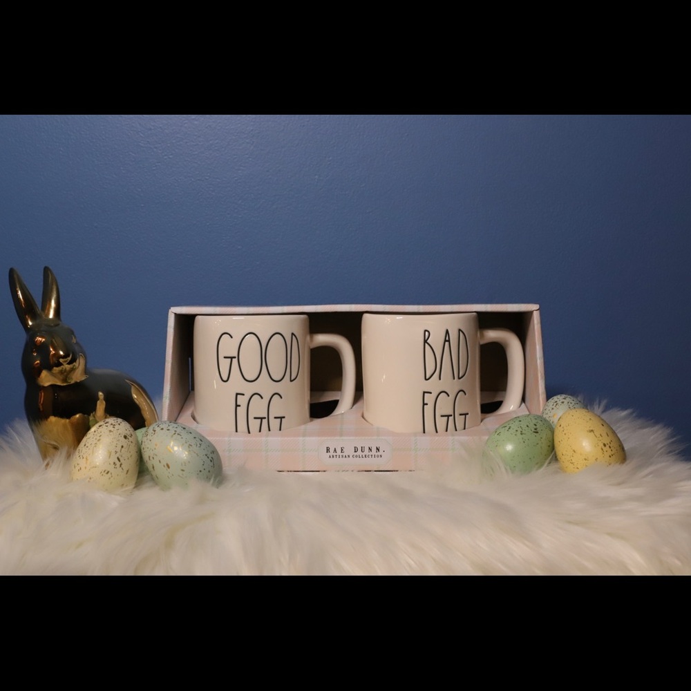 Rae Dunn - Artisan collection - 2 pc cup set